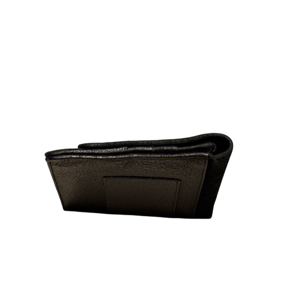 GUCCI Bamboo Suede and Leather Wallet - Picture 7 of 9